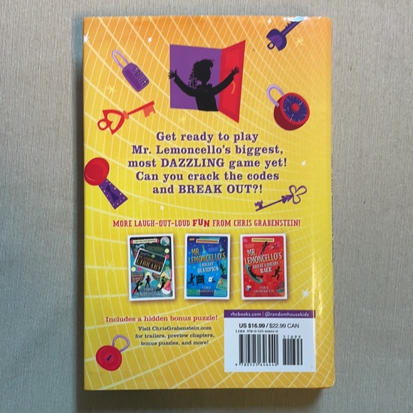 🌈2/$8  Mr. Lemoncello’s All-Star Breakout Game #4 in Mr. Lemoncello’s Li… - Picture 2 of 12